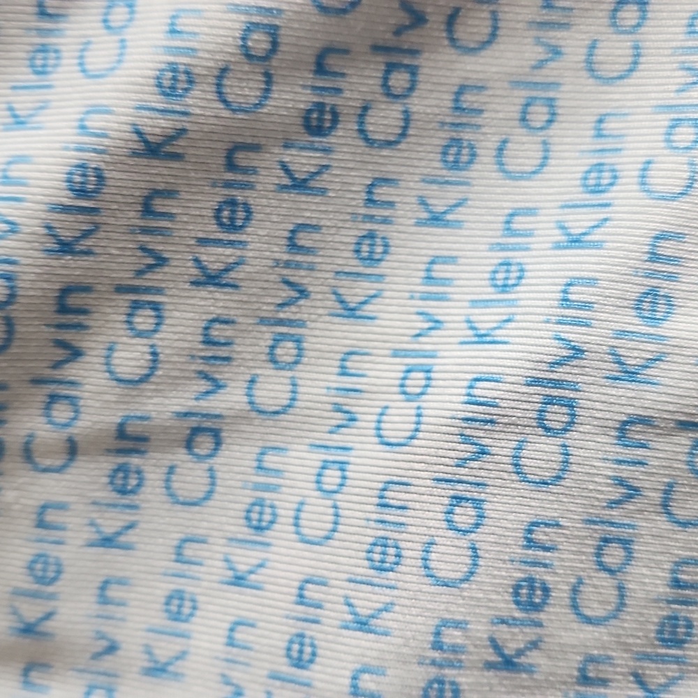 Calvin Klein Size M Blue Coverup - Picture 4 of 4